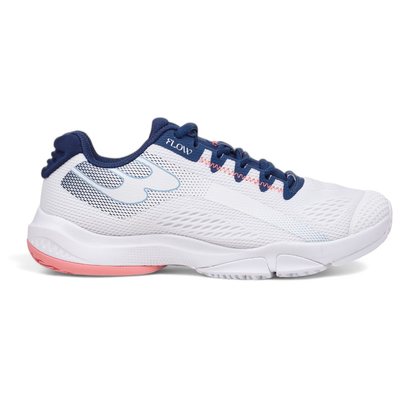 BULLPADEL FLOW 25V Women's White Padel Shoes Padel Shoes Bullpadel