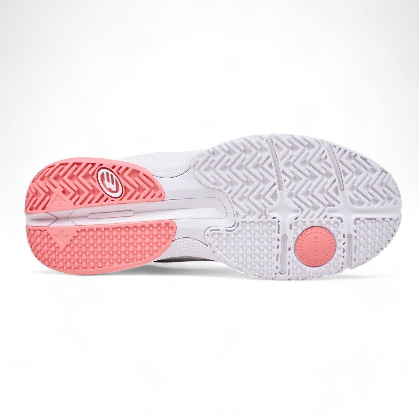 BULLPADEL FLOW 25V Women's White Padel Shoes Padel Shoes Bullpadel