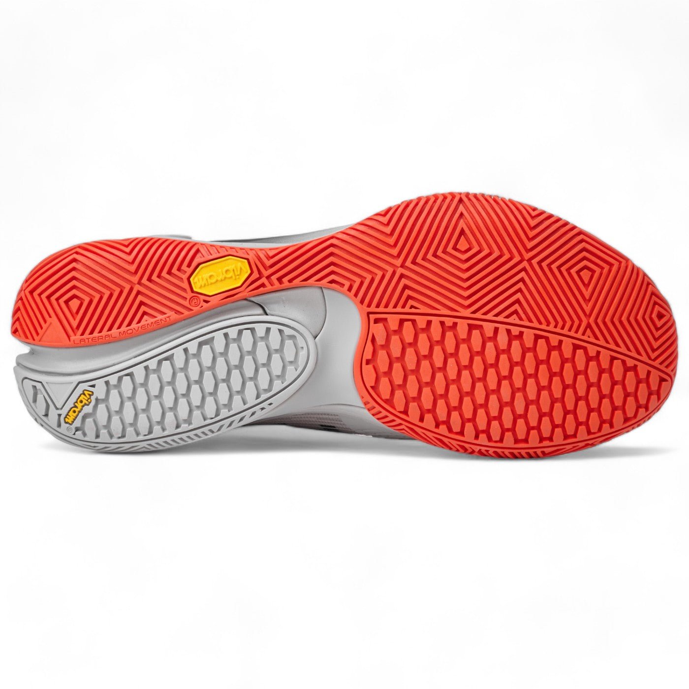 BULLPADEL HACK Vibram 25V Grey Padel Shoes Padel Shoes Bullpadel