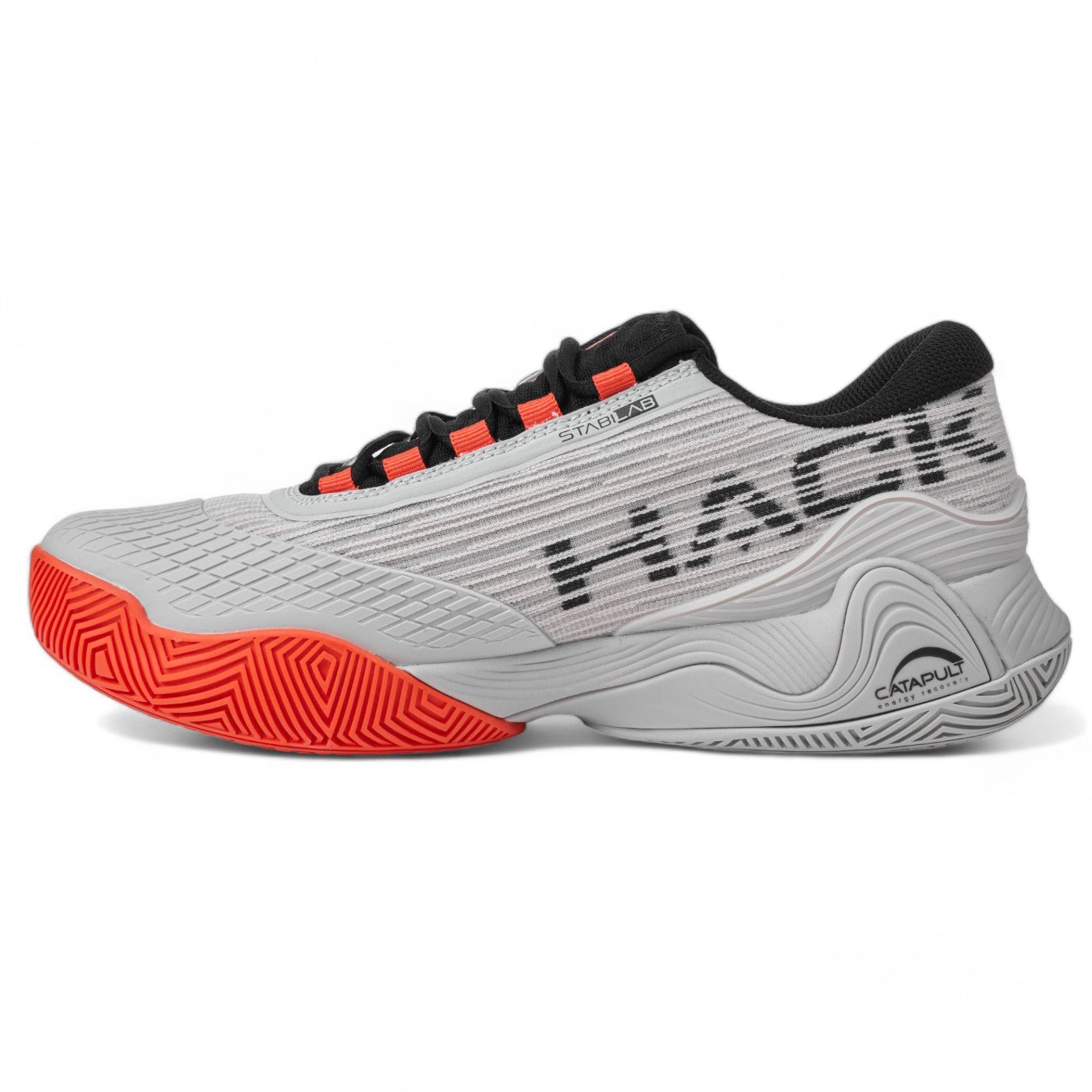 BULLPADEL HACK Vibram 25V Grey Padel Shoes Padel Shoes Bullpadel