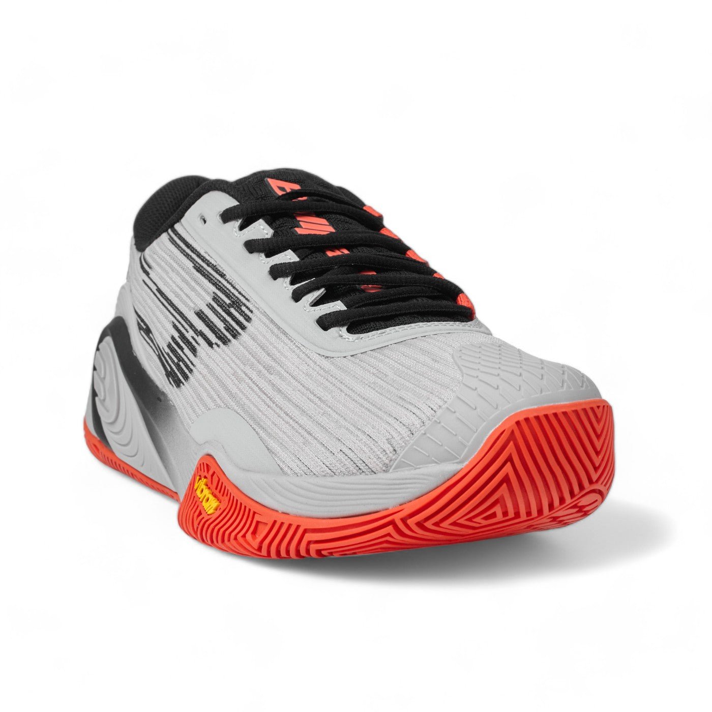 BULLPADEL HACK Vibram 25V Grey Padel Shoes Padel Shoes Bullpadel
