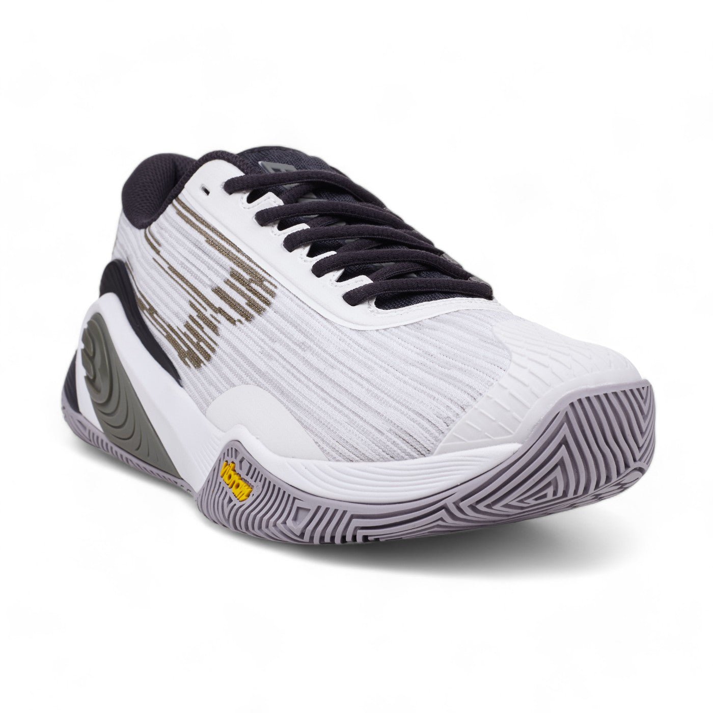 BULLPADEL HACK Vibram 25V White PAQUITO NAVARRO Padel Shoes Bullpadel