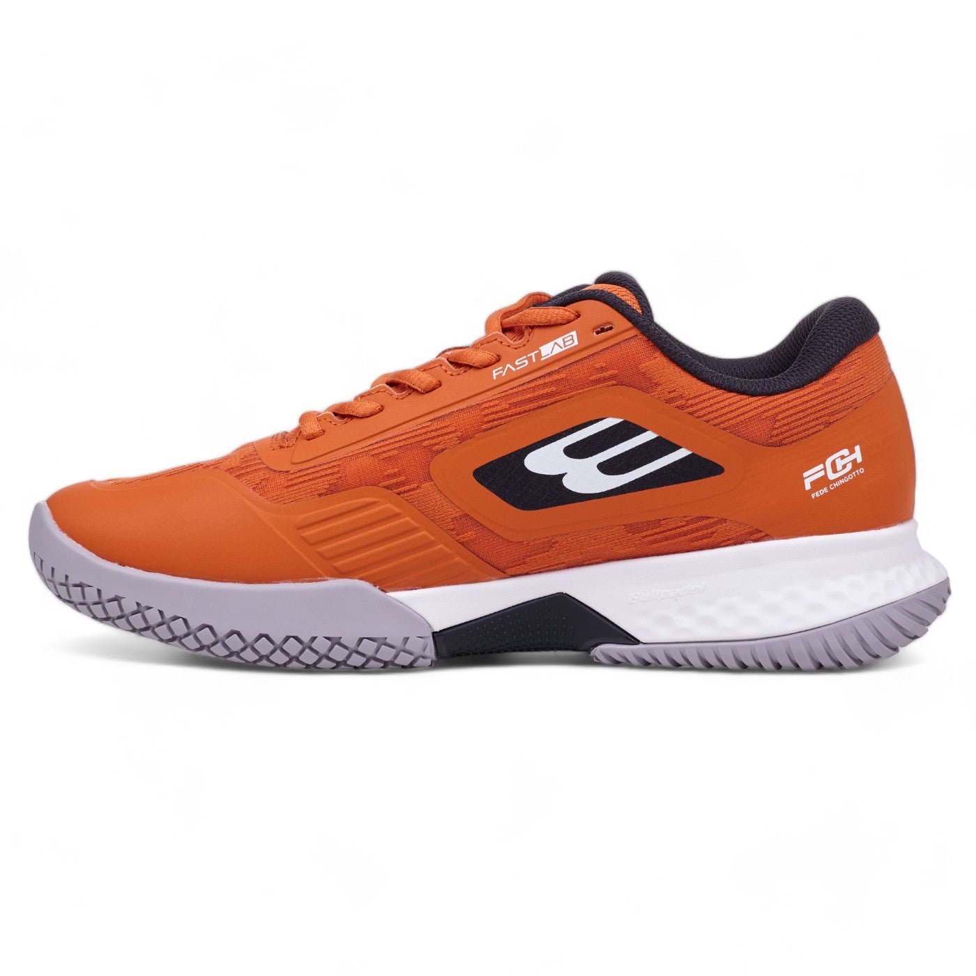 BULLPADEL NEURON VIBRAM 25V Orange FEDE CHINGOTTO Padel Shoes Padel Shoes Bullpadel
