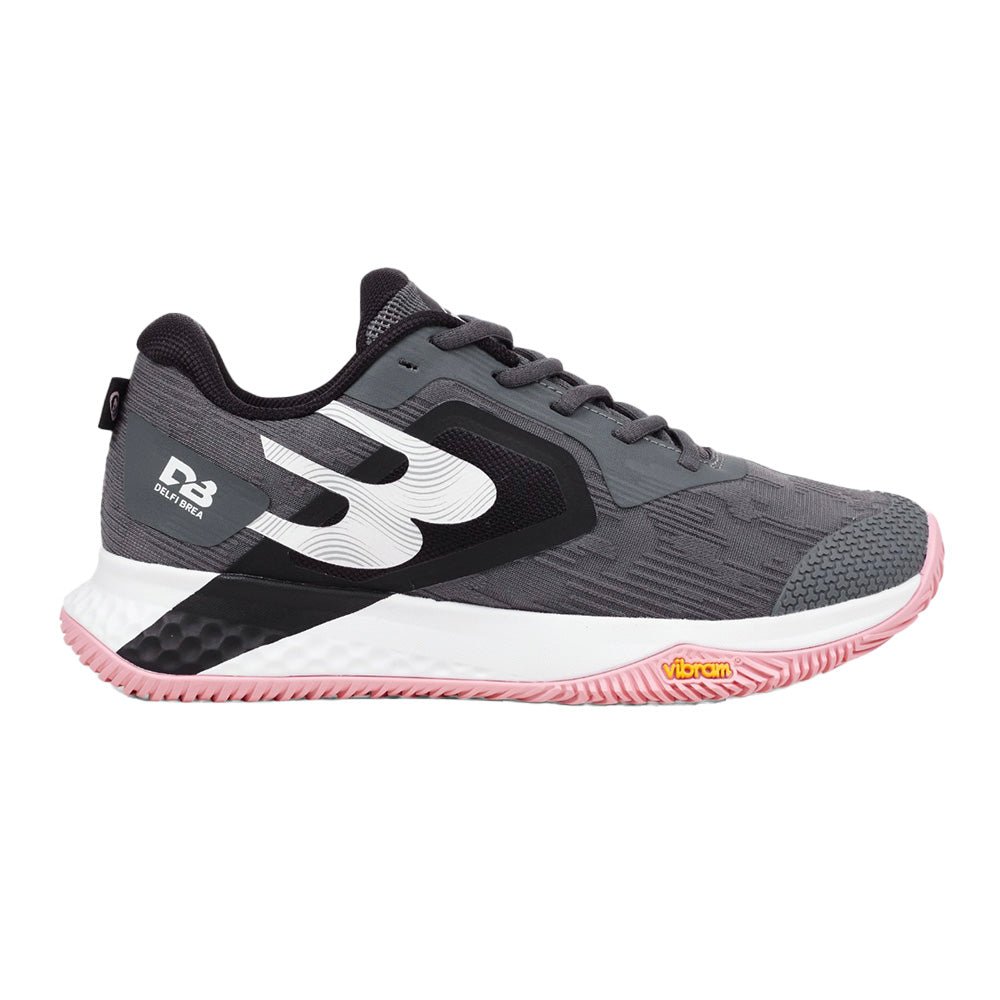 BULLPADEL VERTEX VIBRAM W 25V Gray DELFI BREA Padel Shoes Padel Shoes Bullpadel