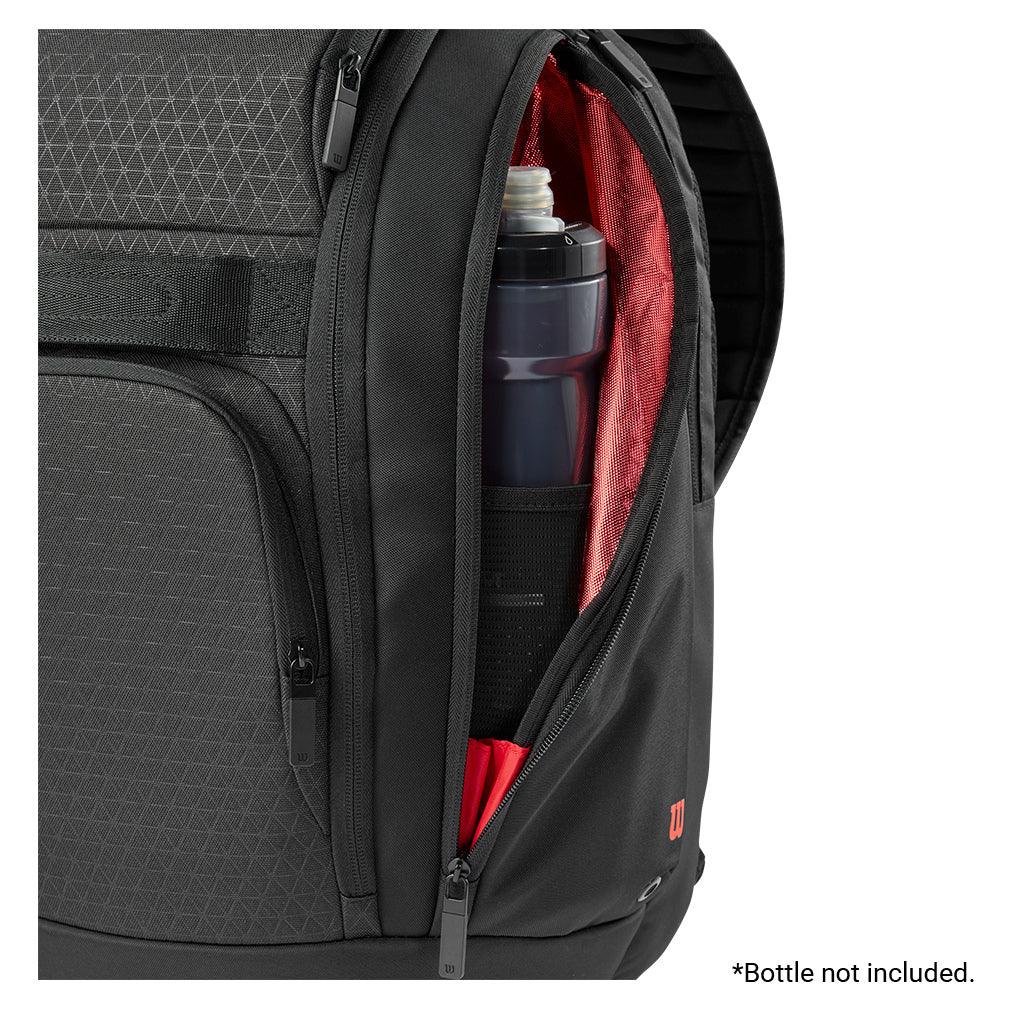 Clash V3 Tennis Backpack Black and Infrared - Bell Racket Store