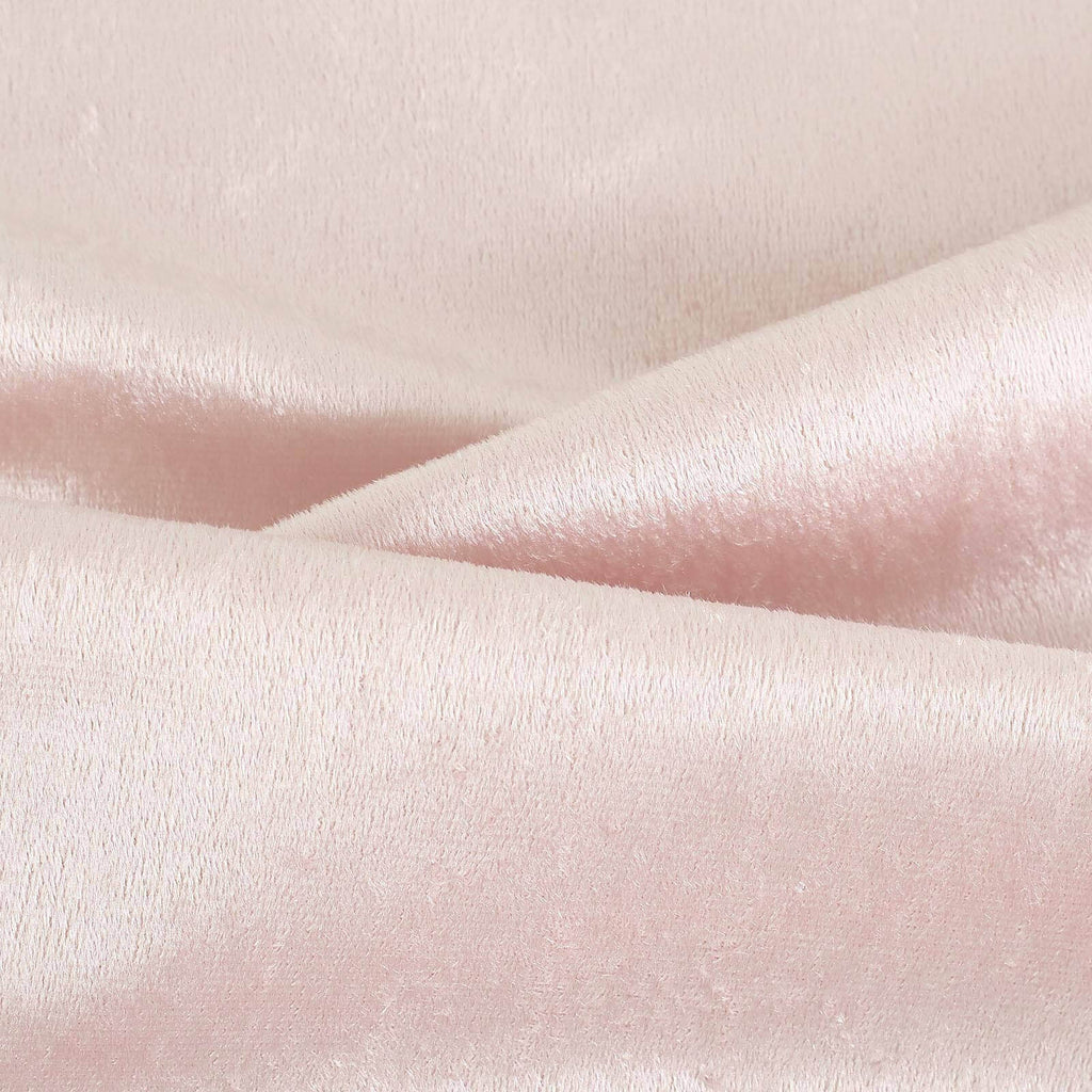 Premium Velvet 12"x108" Table Runner Blush - Sheen Finish Reusable Table Decor