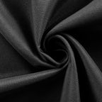 5 Pack Polyester 17"x17" Napkins Black - Durable & Wrinkle Resistant Dinner Napkins for Everyday Dining & Events