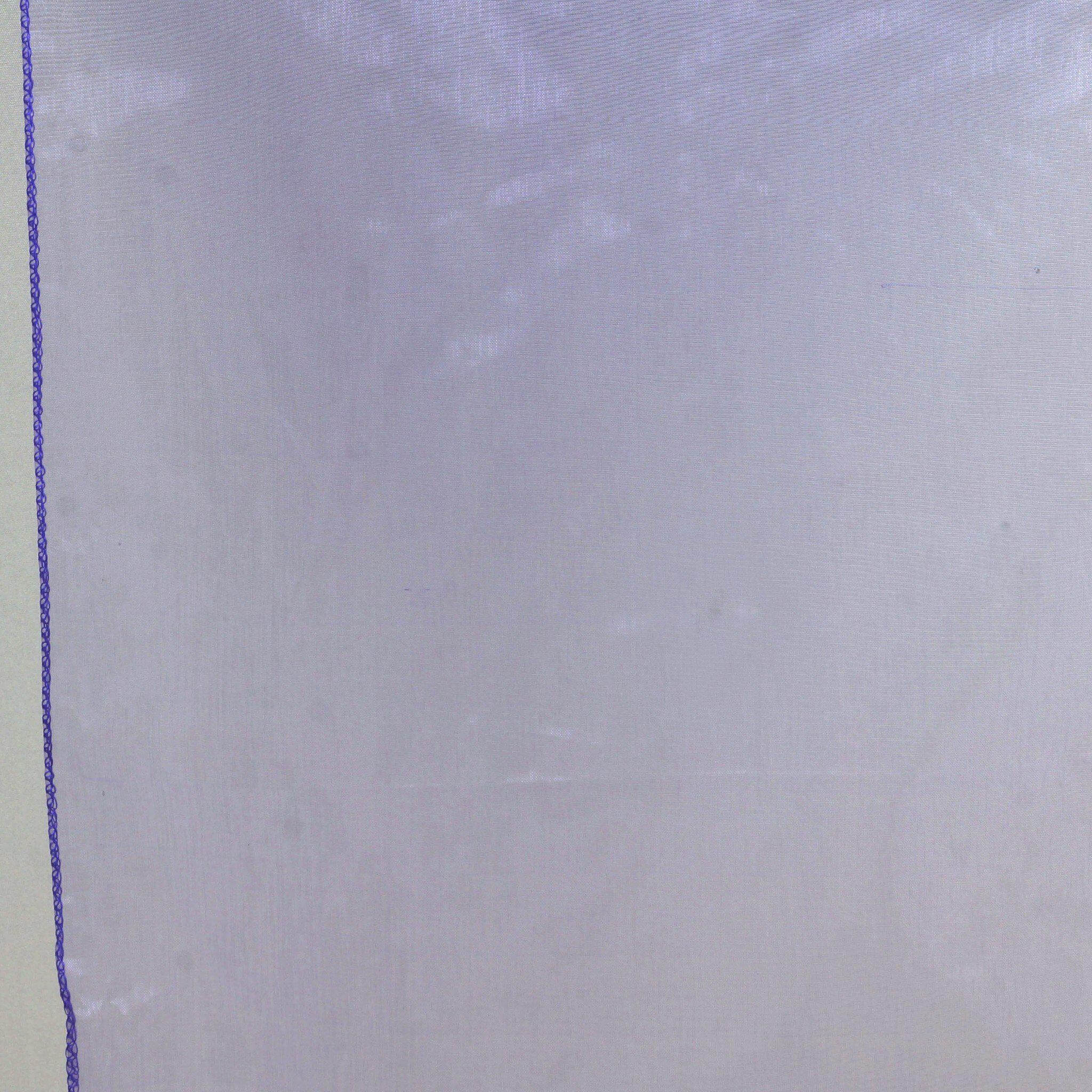 10 Pack Sheer Organza 14"x108" Table Runners Purple - Soft and Lightweight Table Accent