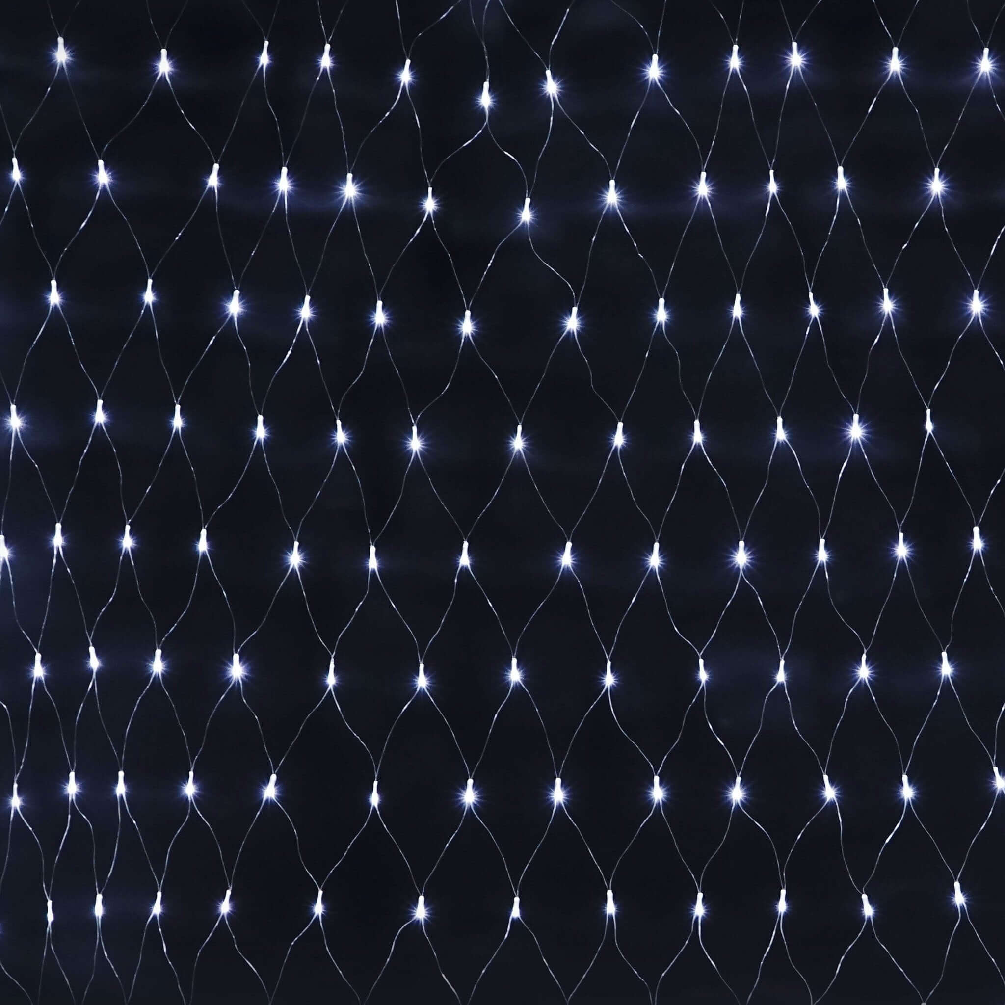 20ftx10ft White 600 LED Fish Net Lights, Fairy String Lights With 8 Modes