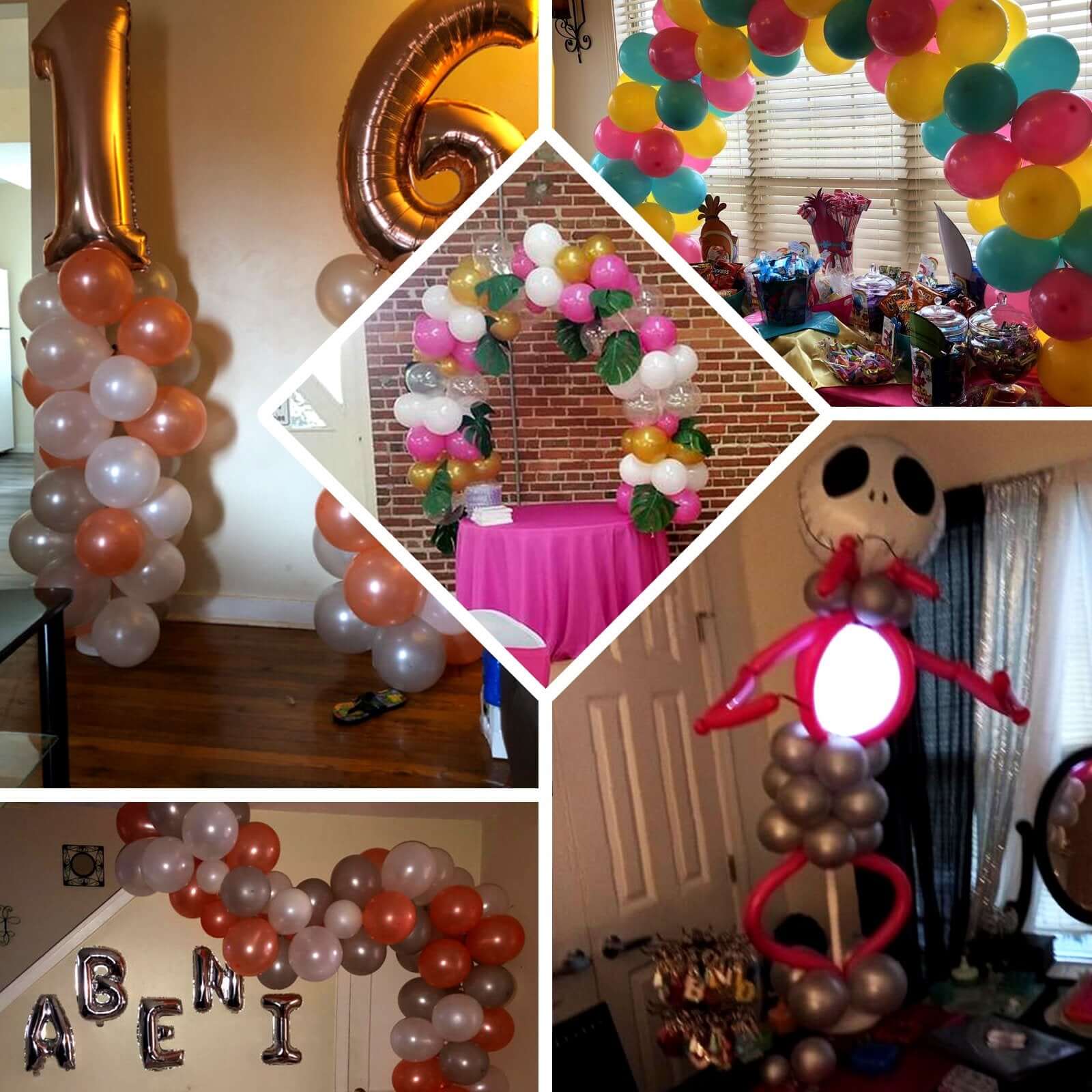 25 Pack | 12" Shiny Pearl Red Latex Helium, Air or Water Balloons