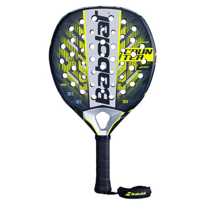 Counter Veron 2.5 Padel Racquet Black and Yellow - Bell Racket Store