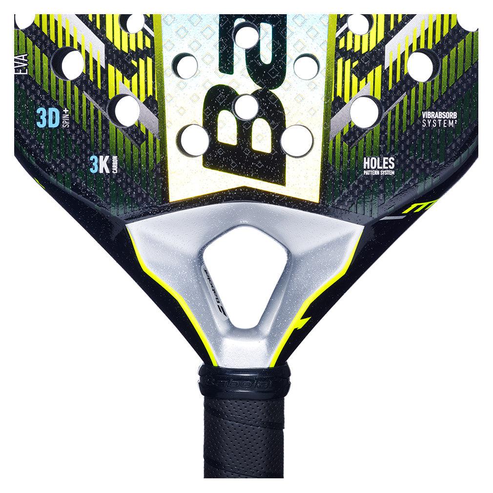 Counter Viper 2.5 Padel Racquet Black and Yellow - Bell Racket Store