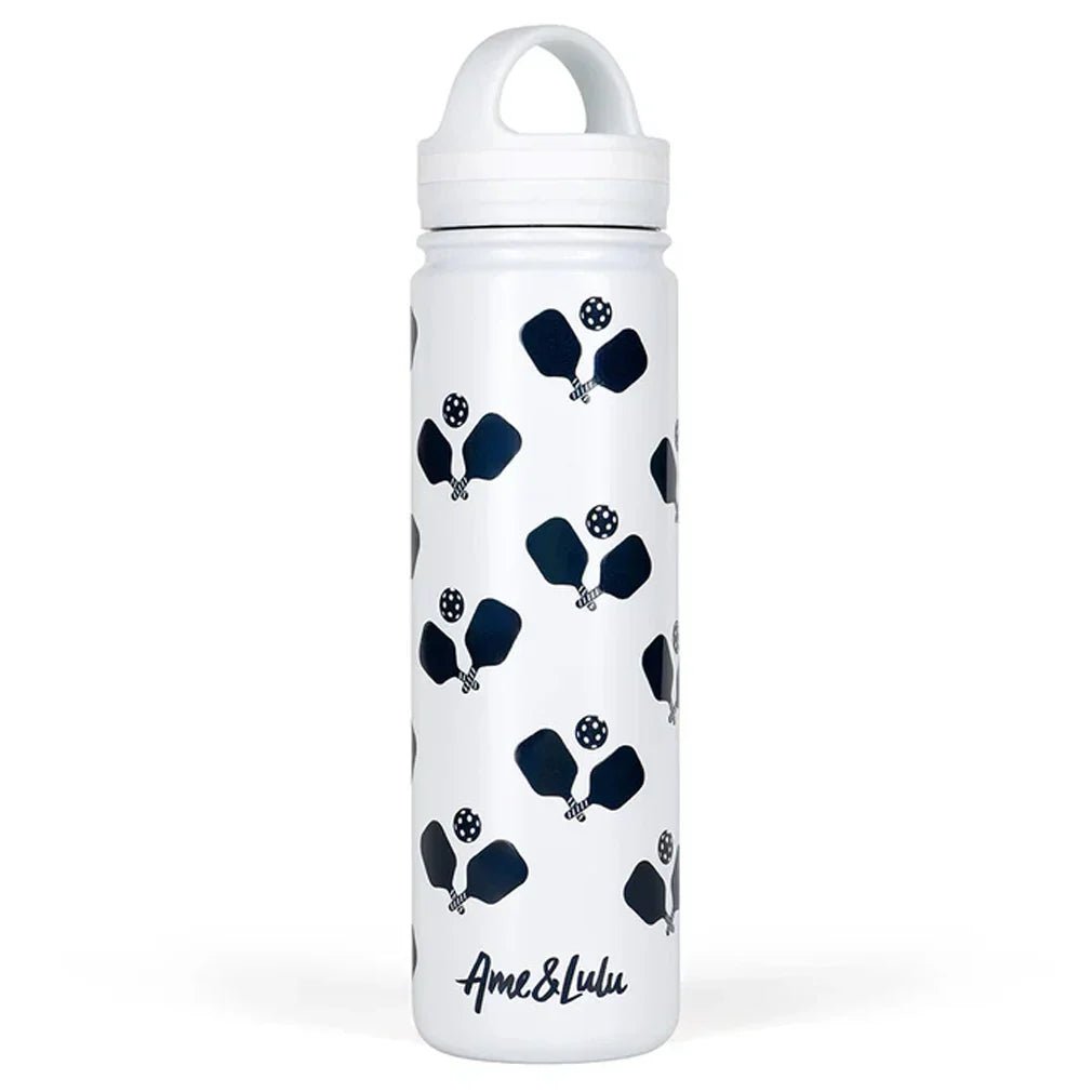 Court and Course Sports Water Bottle Crossed Pickleball Paddles - Bell Racket Store