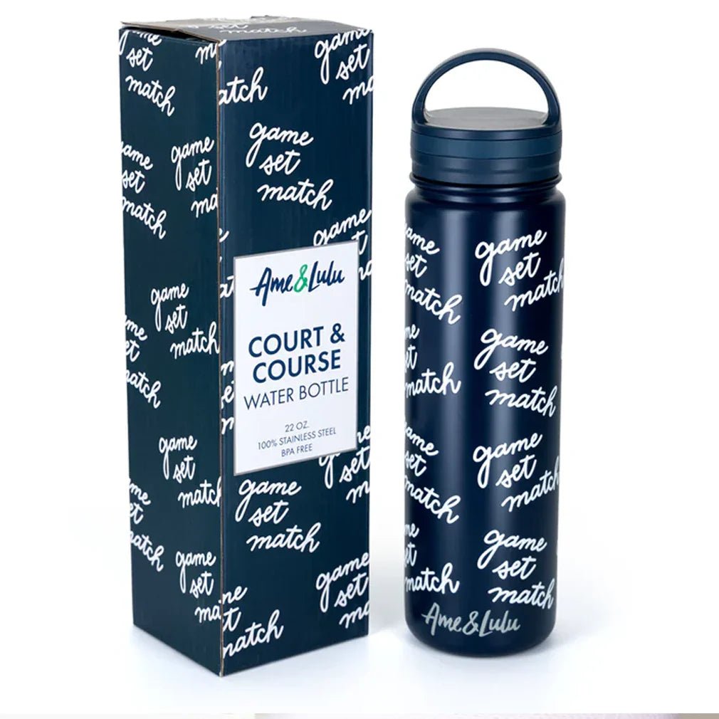 Court and Course Tennis Water Bottle - Bell Racket Store