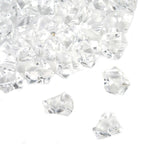 300 Pcs Acrylic Ice Bead Vase Fillers Large Clear - Stylish DIY Craft Crystals for Event Decor & Wedding Tables