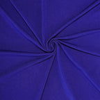 Spandex 30" Round Cocktail Table Cover Royal Blue - Easy to Maintain Stretch Fitted Highboy Tablecloth