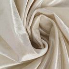 Premium Velvet 90"x132" Rectangle Tablecloth Ivory - Reusable Soft & Seamless Table Cover