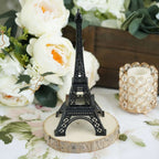 Eiffel Tower Table Centerpiece Metal Black - Stylish Decorative Cake Topper for Parties & Gatherings 10"
