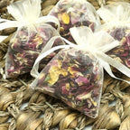 10 Pack 3"x4" Chocolate Organza Drawstring Wedding Party Favor Gift Bags - Clearance SALE