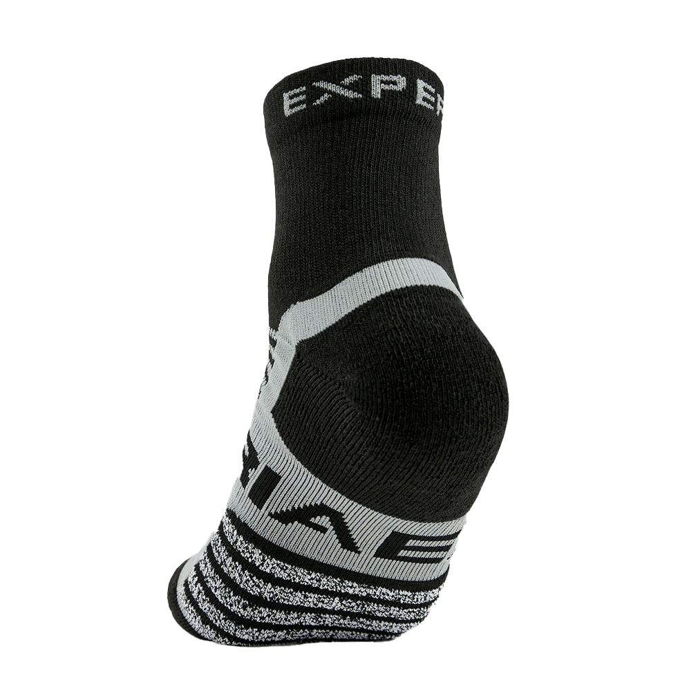 Experia Light Cushion Ankle Tennis Socks Black - Bell Racket Store