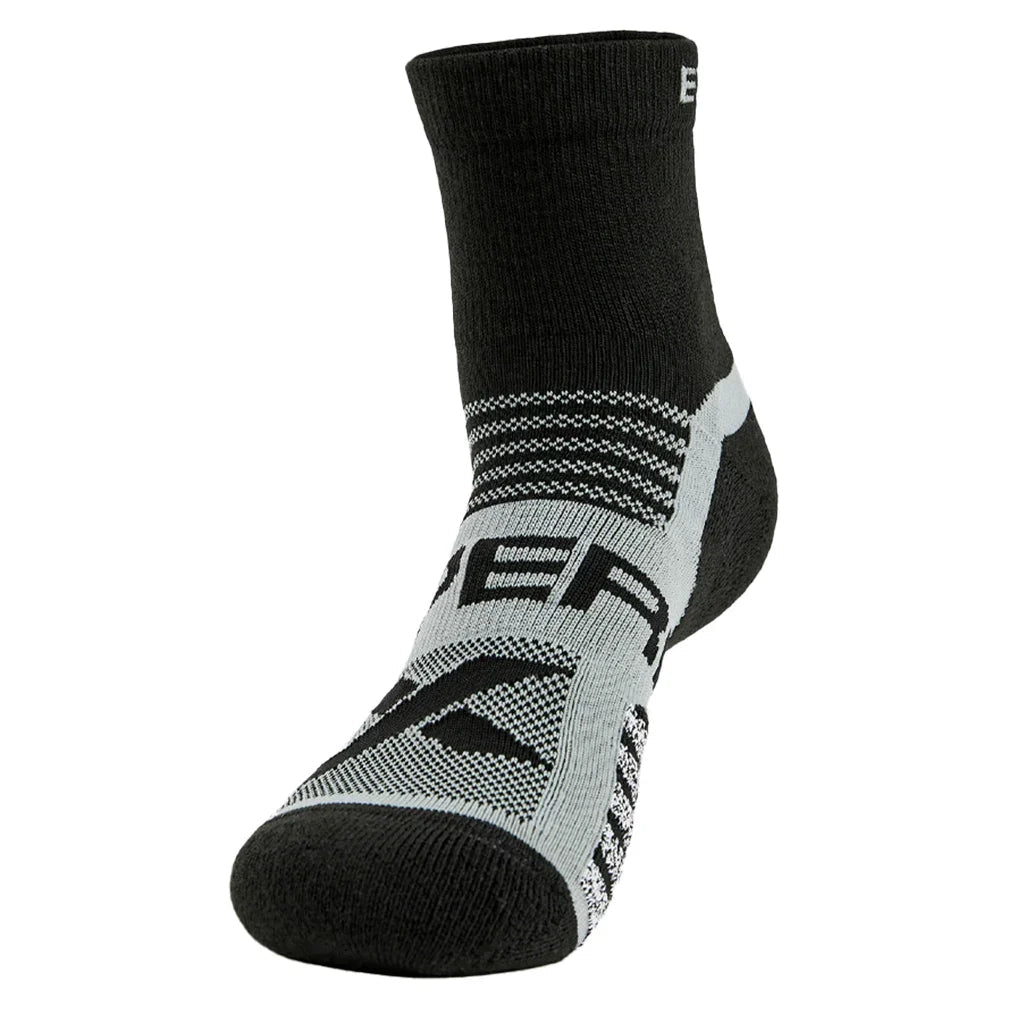 Experia Light Cushion Ankle Tennis Socks Black - Bell Racket Store