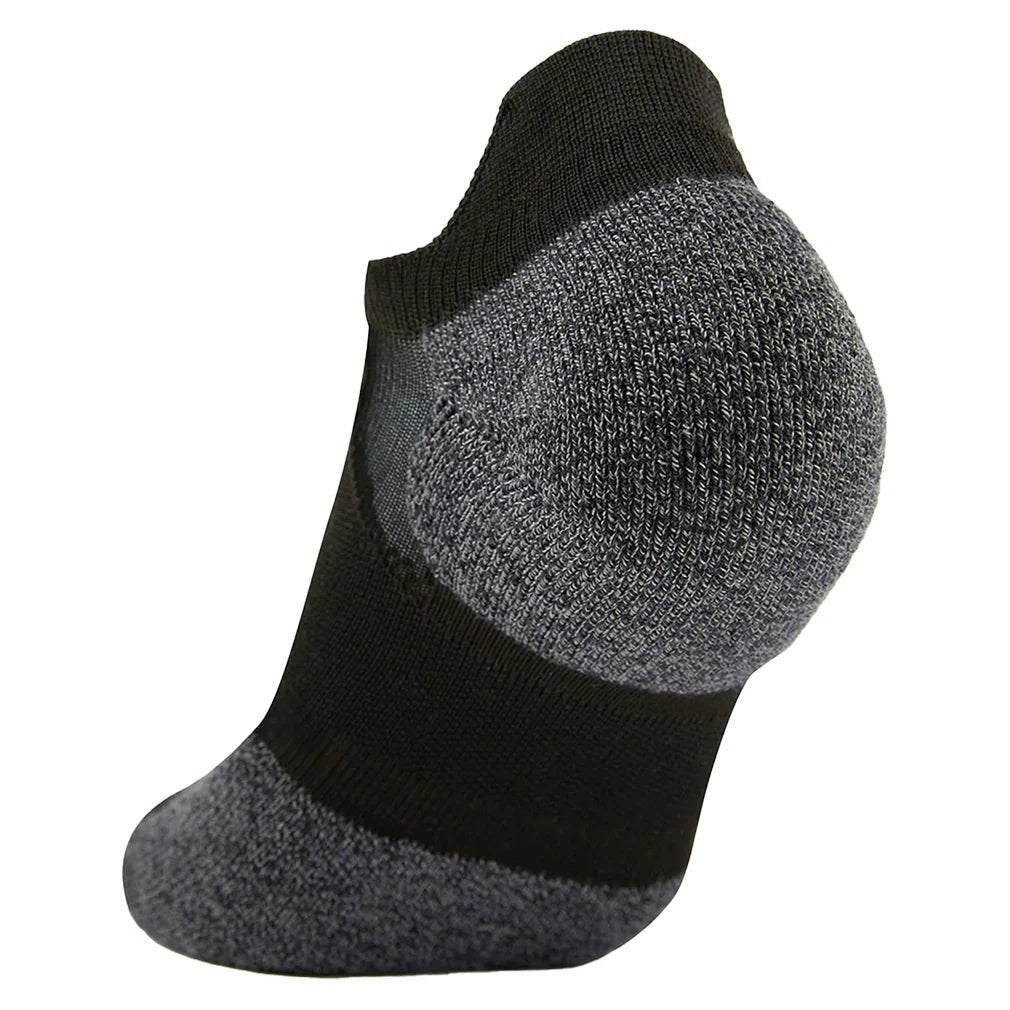 Experia Techfit Light Cushion No Show Tab Multisport Socks Black Solid - Bell Racket Store
