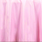 Polyester 108" Round Tablecloth Pink - Wrinkle-Resistant Table Cover