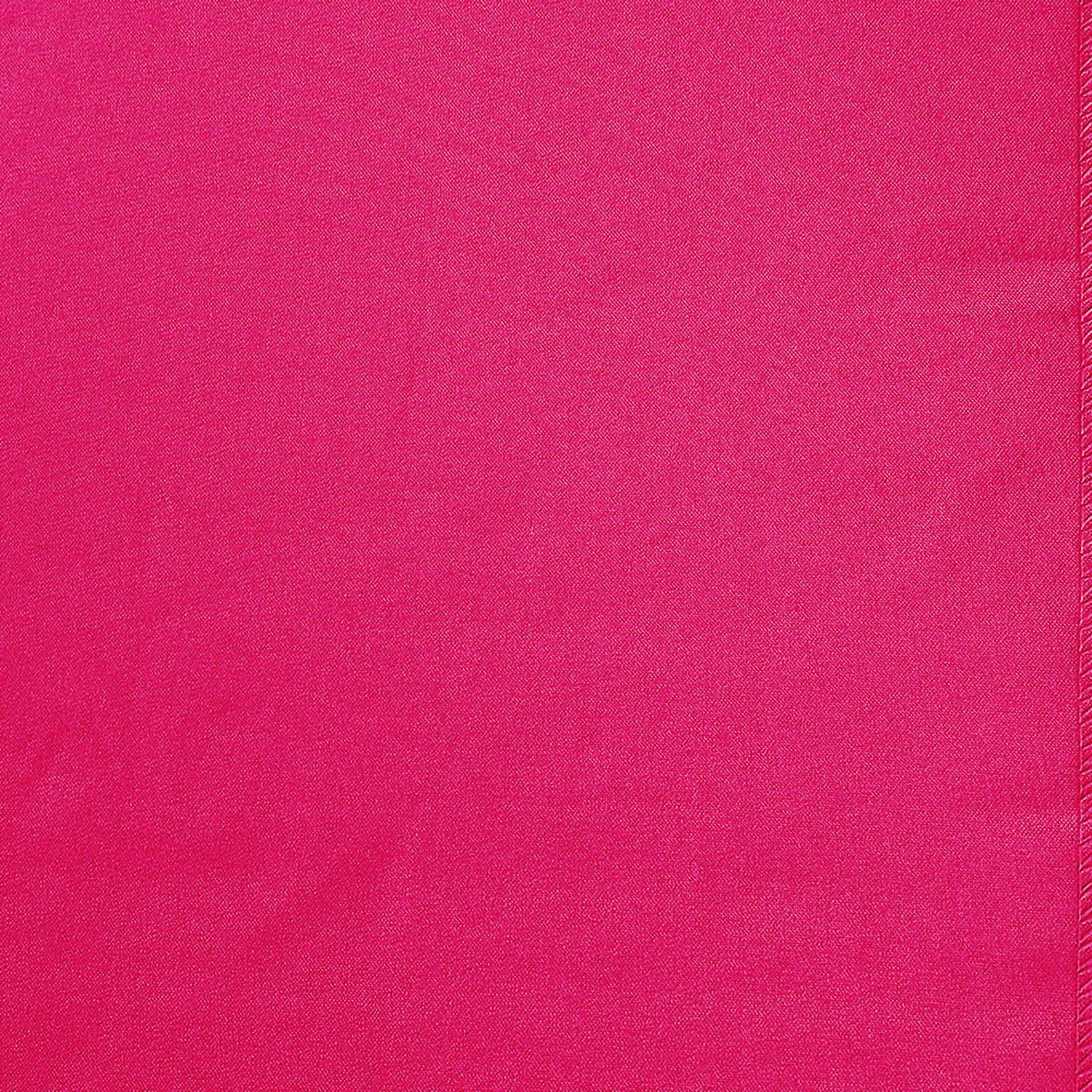 Polyester 12"x108" Table Runner Fuchsia - Durable & Wrinkle-Resistant Table Decor