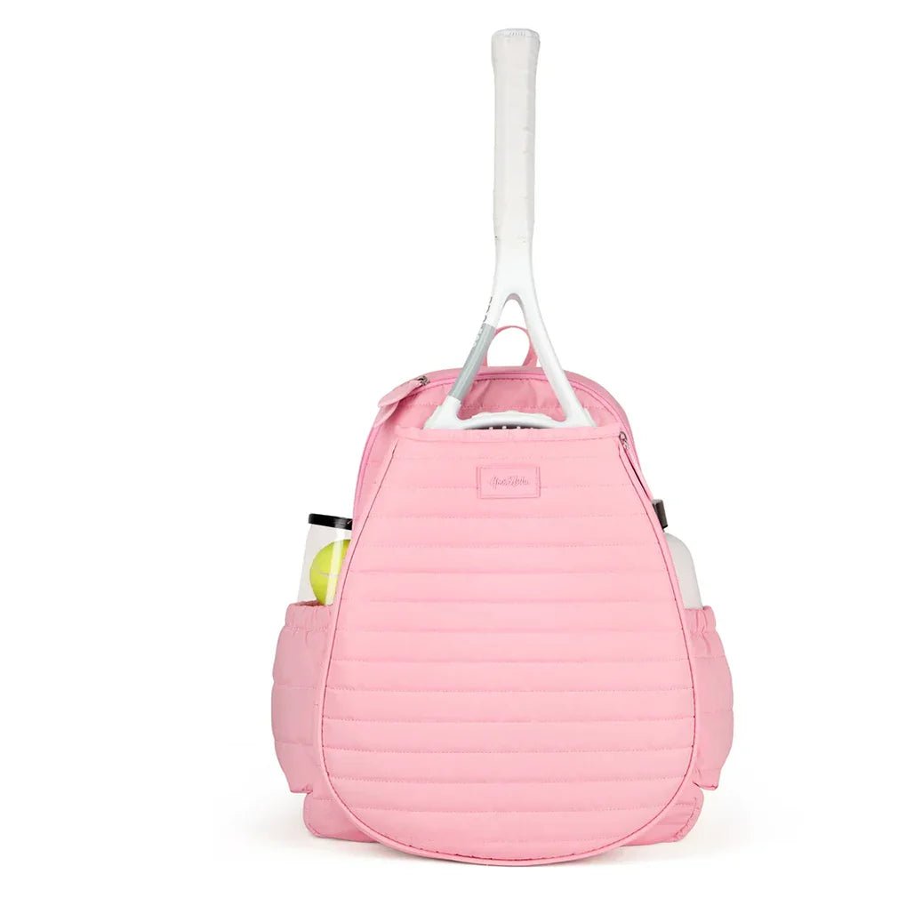 Game On Tennis Backpack Light Pink Puffer - Bell Racket Store