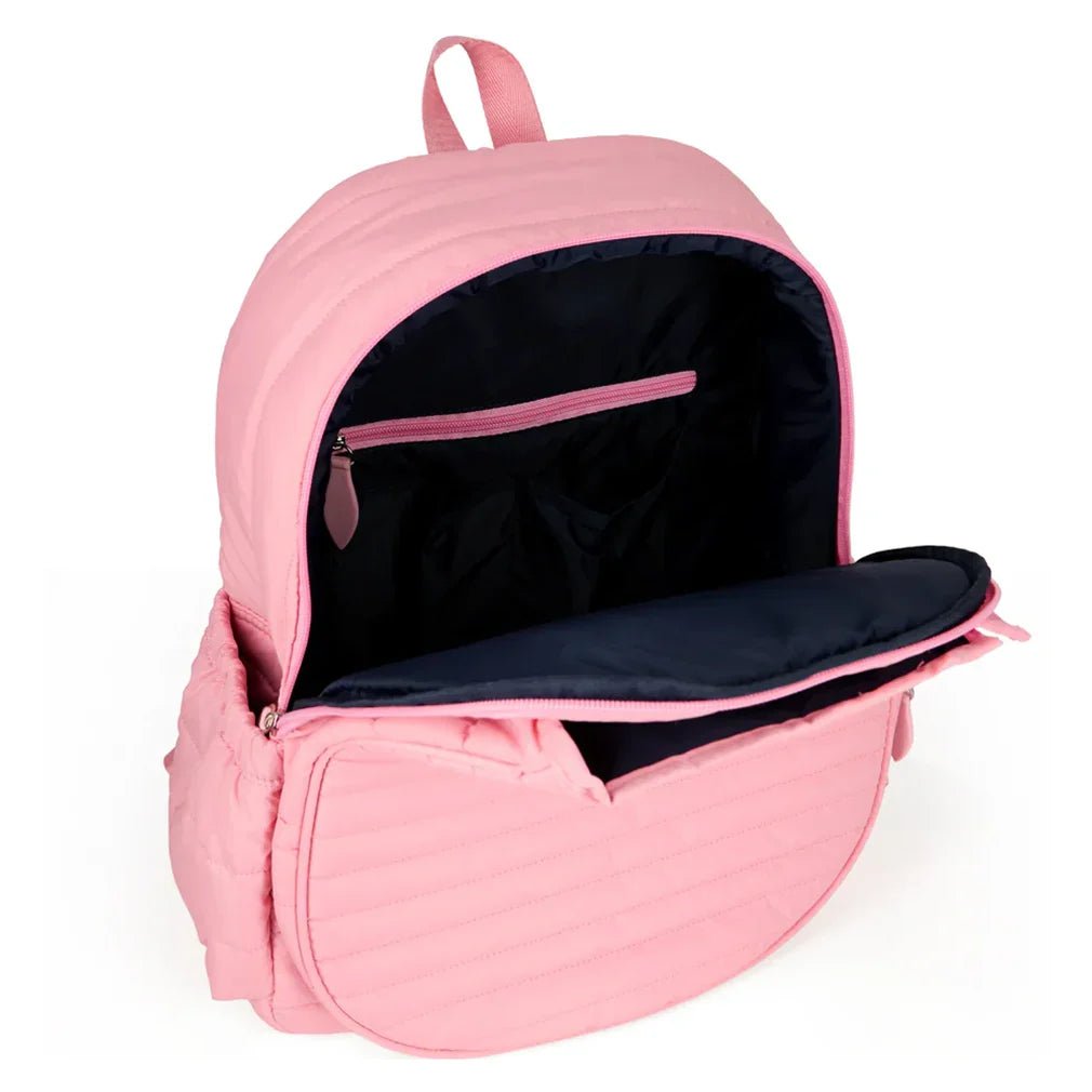 Game On Tennis Backpack Light Pink Puffer - Bell Racket Store