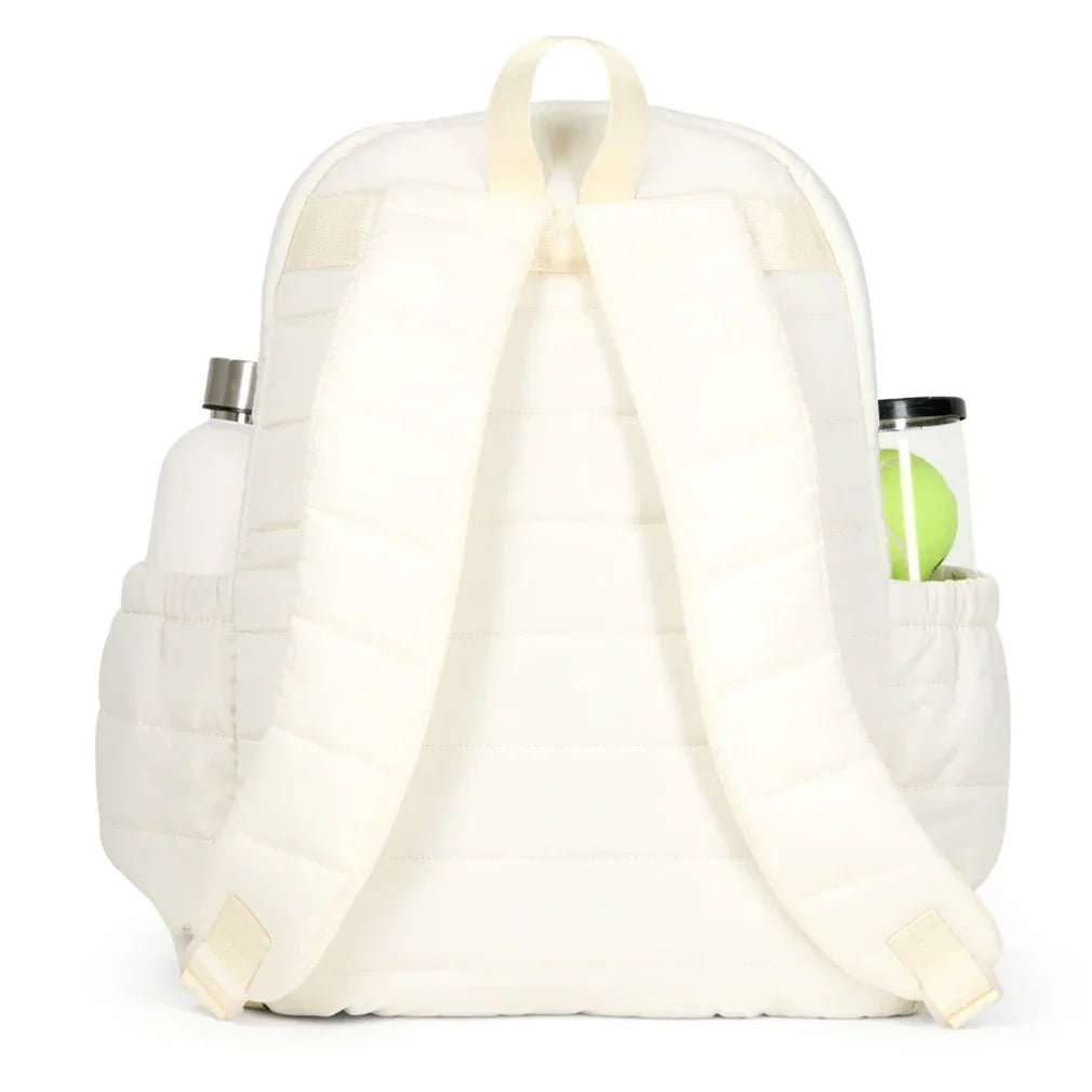Game On Tennis Backpack Winter White Puffer - Bell Racket Store