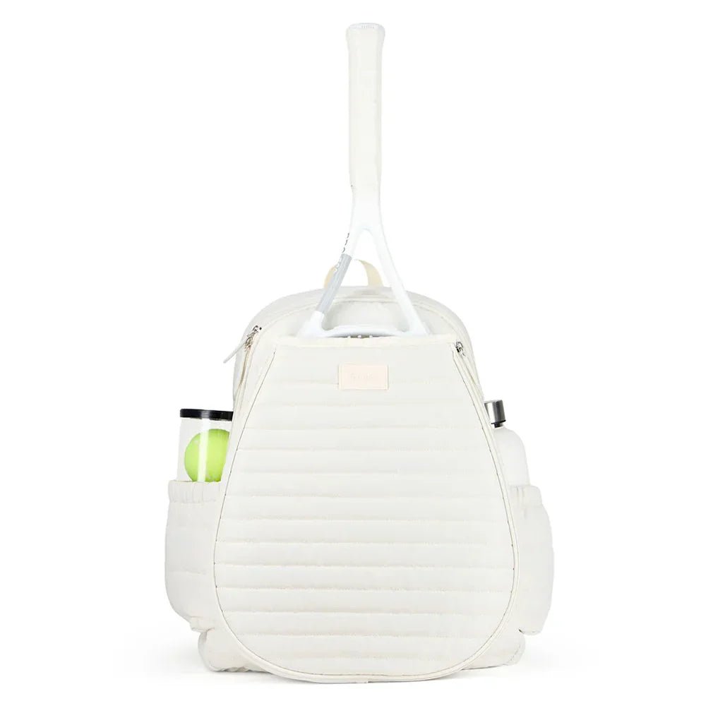 Game On Tennis Backpack Winter White Puffer - Bell Racket Store