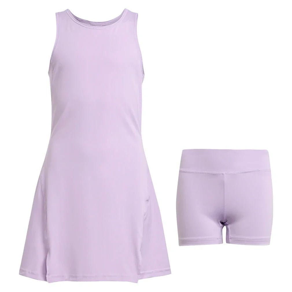 Girls' Club Tennis Dress Powder Plum - Bell Racket Store