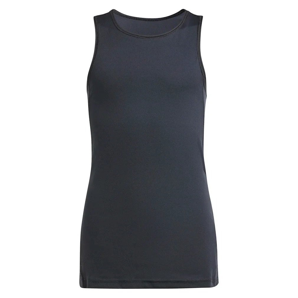 Girls' Club Tennis Tank Black - Bell Racket Store
