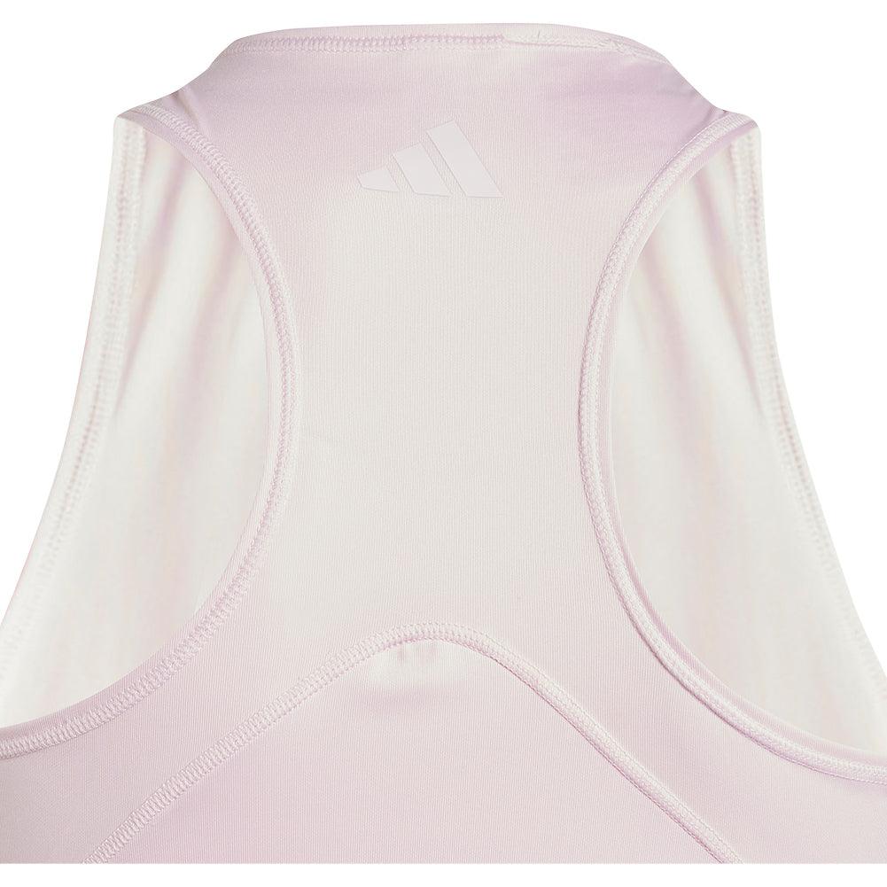 Girls' Club Tennis Tank Clear Pink - Bell Racket Store