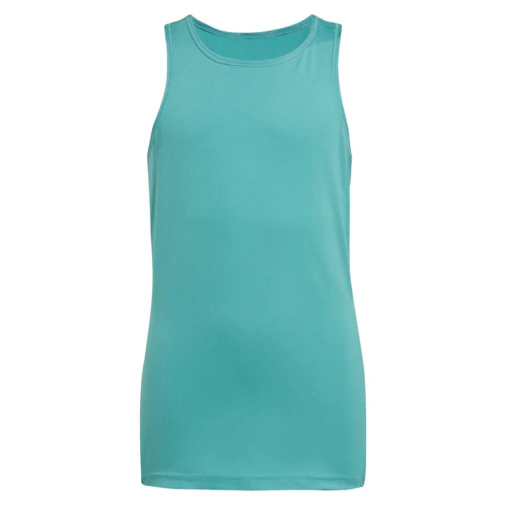 Girls' Club Tennis Tank Powder Teal - Bell Racket Store
