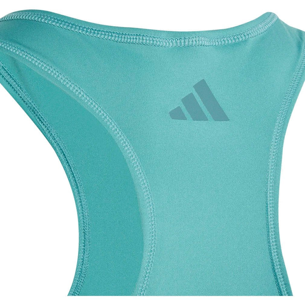 Girls' Club Tennis Tank Powder Teal - Bell Racket Store
