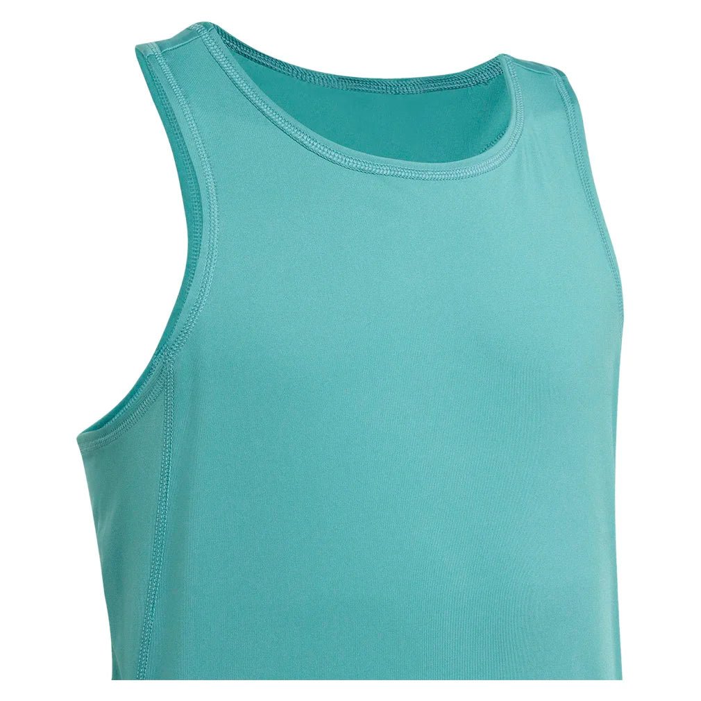 Girls' Club Tennis Tank Powder Teal - Bell Racket Store