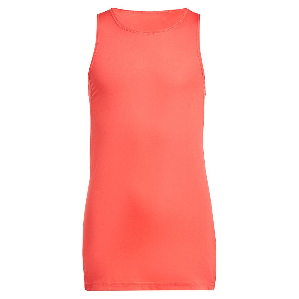 Girls' Club Tennis Tank Semi Lucid Red - Bell Racket Store