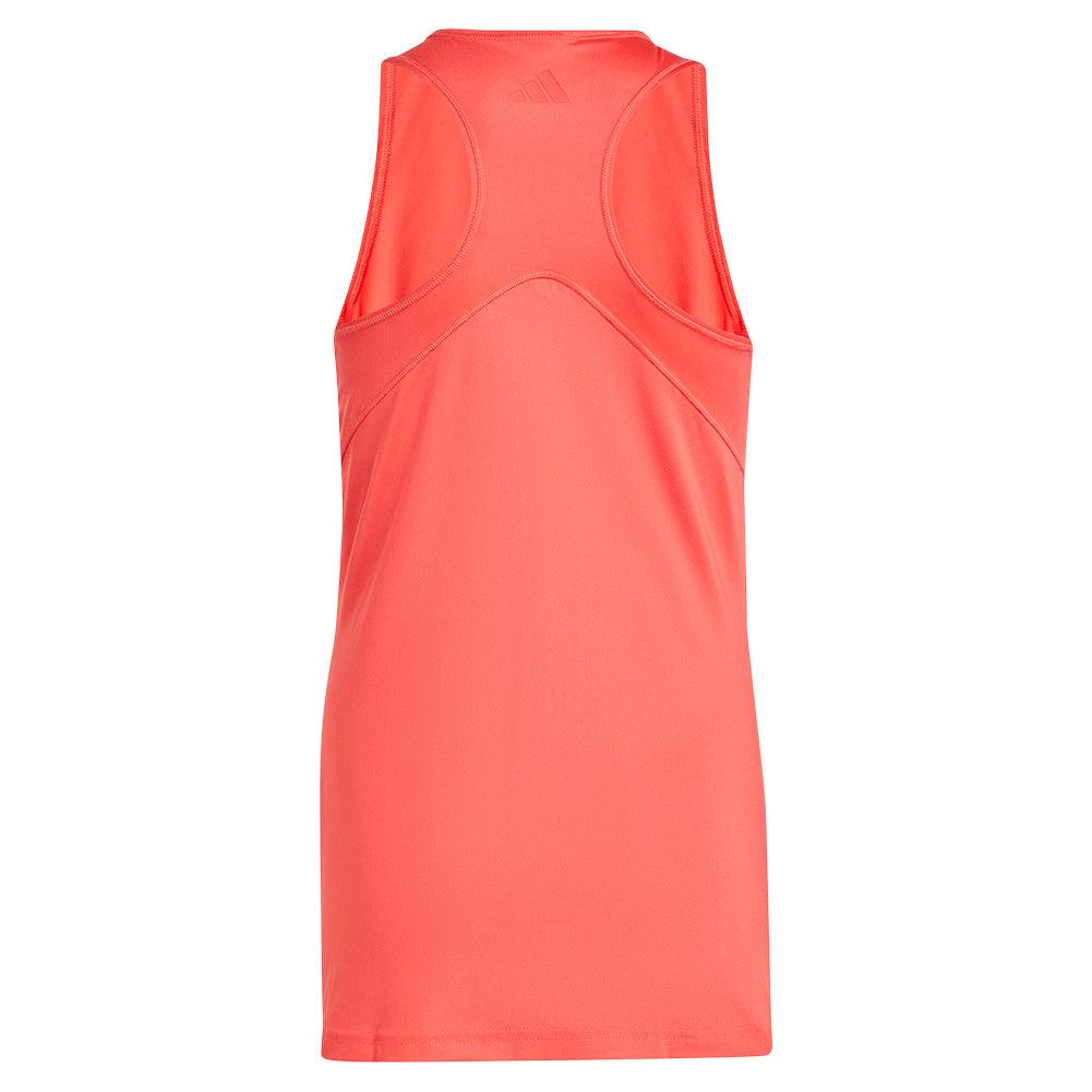 Girls' Club Tennis Tank Semi Lucid Red - Bell Racket Store