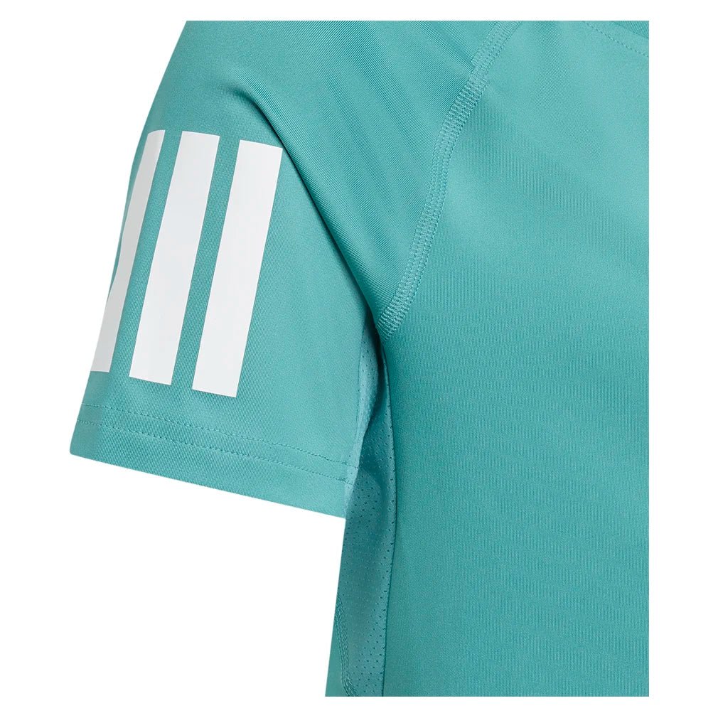 Girls' Club Tennis Tee Powder Teal - Bell Racket Store
