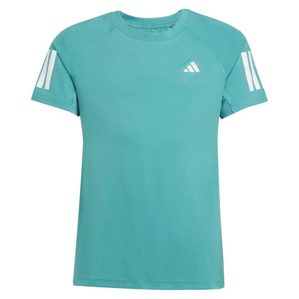 Girls' Club Tennis Tee Powder Teal - Bell Racket Store