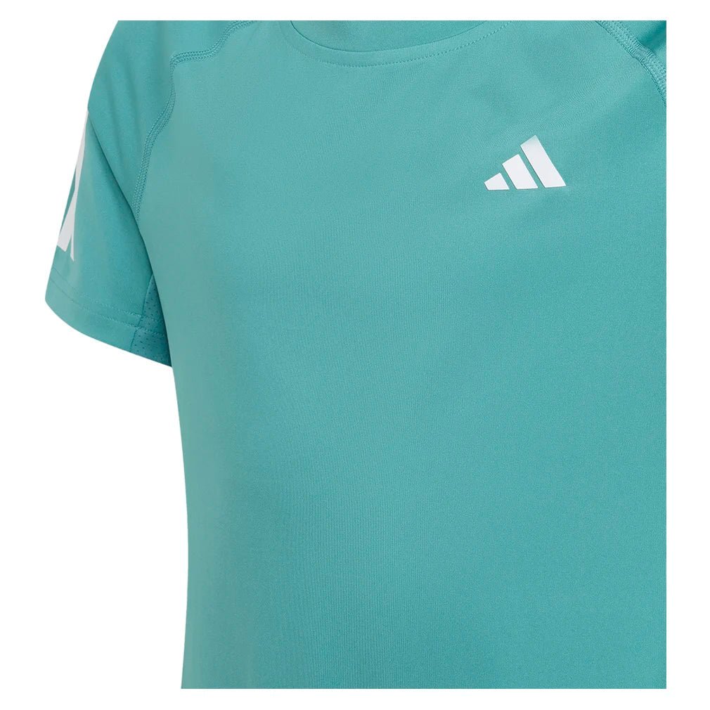 Girls' Club Tennis Tee Powder Teal - Bell Racket Store