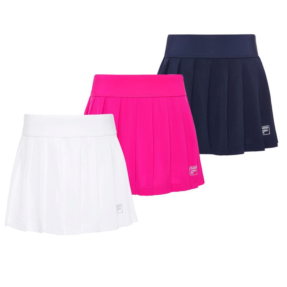 Girls' Essentials Pleated Tennis Skort - Bell Racket Store