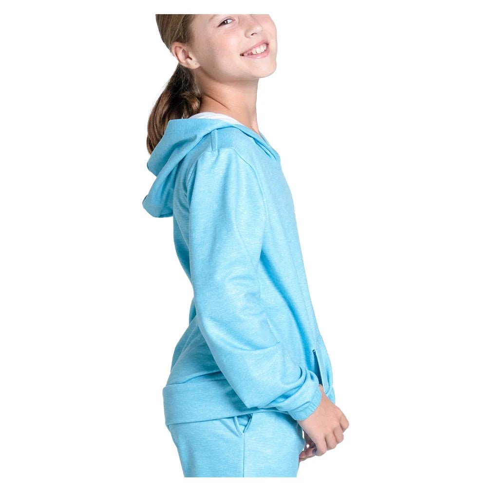 Girls' Heather Tennis Hoodie - Bell Racket Store