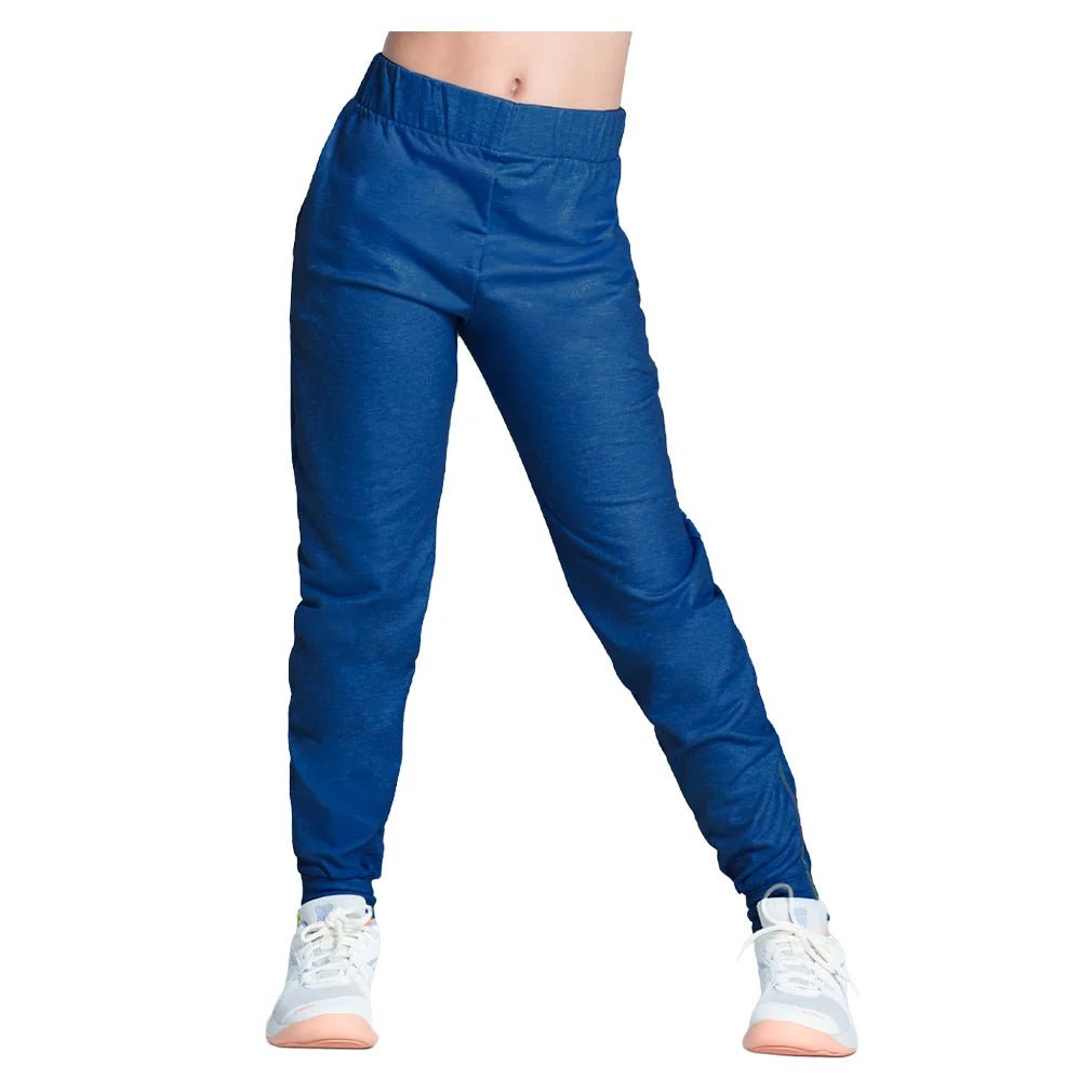 Girls' Heather Tennis Jogger Navy - Bell Racket Store