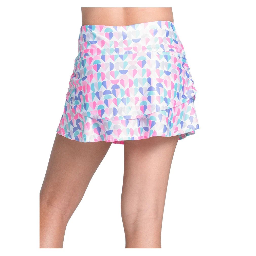 Girls' Itâ€™s A Tie Tennis Skort with Back Pocket Multicolor - Bell Racket Store