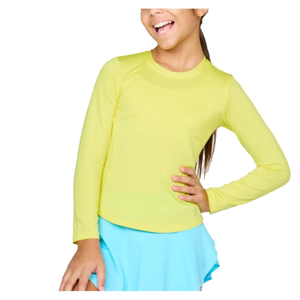 Girls' Long Sleeve Tennis Top - Bell Racket Store