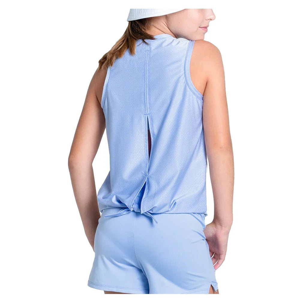 Girls' Love Tie Back Tennis Tank Baby Lavender - Bell Racket Store