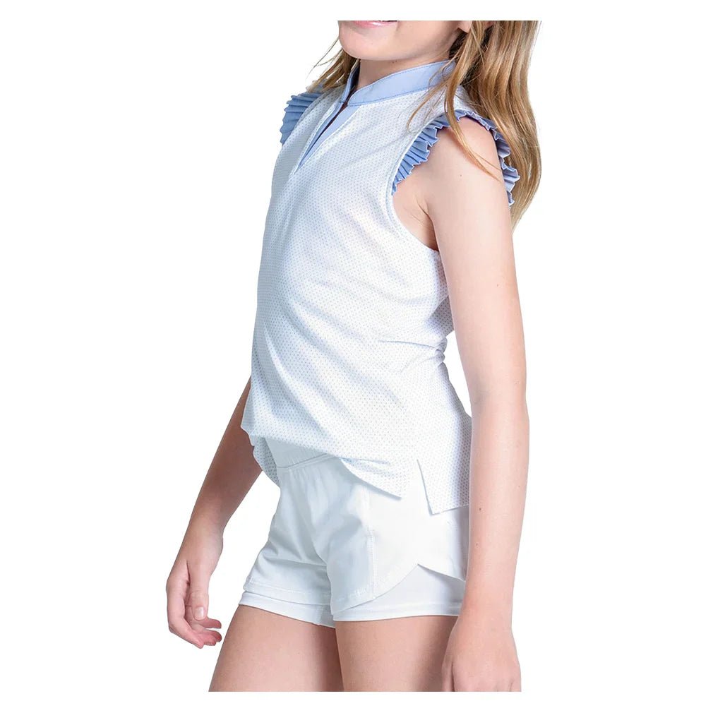 Girls' Lovely Pleat Tennis Tank Baby Lavender - Bell Racket Store